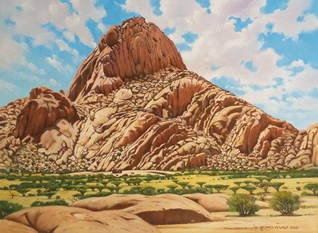 Oil on Stretched CanvasSize: (612x455x17)mmUnframedDONATION 2016 - Christ Church, Stellenbosch - Student Ministry